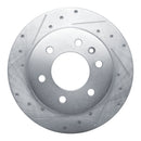 R1 19-25 Freightliner SprintER 1500 Rear Left Drilled & Slotted Silver Brake Rotor