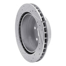 R1 00-14 Cadillac Escalade Rear Drilled & Slotted Silver Brake Rotor Set