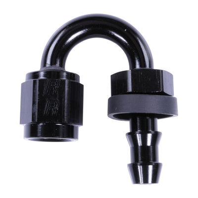Russell 4AN Twist-Lok 180 Degree Hose End - Black