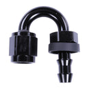Russell 4AN Twist-Lok 180 Degree Hose End - Black