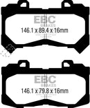 EBC S13 Brake Pad and Rotor Kit