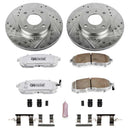 Power Stop 00-01 Nissan Altima Front & Rear Z26 Street Warrior Brake Kit
