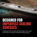 Fel-Pro 10-12 Toyota Sequoia Engine Oil Pan Gasket Set - High-Temperature Rubber-Coated Fiber