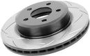 DBA 02-06 Mini Cooper Rear Slotted Street Series Rotor