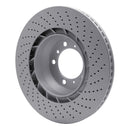 DFC 07-13 Porsche 911 Left Rear Drilled GeoSPEC Coated Rotor
