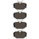 DFC 83-04 Saab 9000 Front/Rear 4000 Hybridynamic Brake Pads