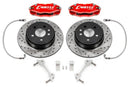 BMR 08-23 Dodge Challenger 15in Conversion Kit w/ Red Calipers