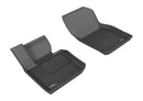 3D MAXpider 2016-2019 Mini Convertible Kagu 1st & 2nd Row Floormats - Black