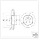 DFC GeoSPEC Coated Rotors - Plain