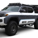 Westin 2016-2018 Toyota Tacoma Double Cab 4dr In-Channel Wind Deflector 4pc - Smoke