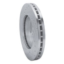 R1 92-95 Toyota MR2 Front Drilled & Slotted Silver Brake Rotor Set