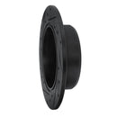 R1 92-03 Lexus ES300 Rear Right Drilled & Slotted Black Brake Rotor