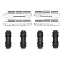 DFC 03-08 Dodge Ram 4000 (Mexico) Front 5000 Advanced Semi Metallic Brake Pads and Hardware Kit