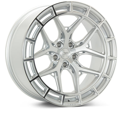 Vossen HFX-1 22x9 - 5x114.3 - ET32 - Flat - 73.1 - Silver Polished Wheel