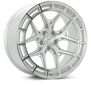 Vossen HFX-1 23x11 - 5x112 - ET14 - Super Deep - 66.5 - Silver Polished Wheel