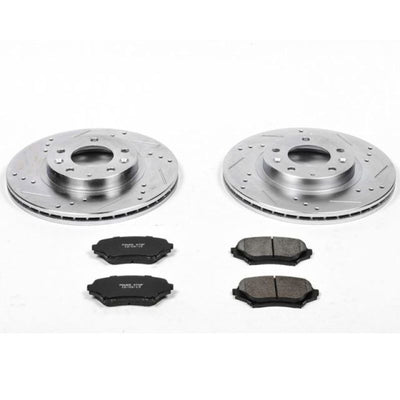 Power Stop 06-15 Mazda MX-5 Miata Front Z23 Evolution Sport Brake Kit w/Calipers