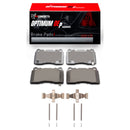 R1 13-20 Subaru WRX Front & Rear Drill/Slot Black Rotors w/Optimum Pads