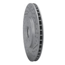R1 97-05 Acura Nsx Rear Right Drilled & Slotted Geo-Carbon Rotor