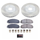 Power Stop 17-23 Chrysler Pacifica Front and Rear Semi-Coated Rotor Kit