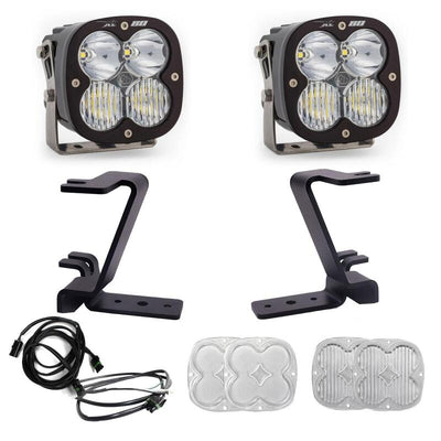 Baja Designs 2023+ Ford F250/F350 Super Duty XL80 Drive/Combo A-Pillar Kit - White
