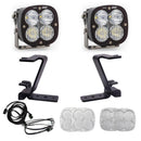 Baja Designs 2023+ Ford F250/F350 Super Duty XL80 Drive/Combo A-Pillar Kit - White