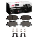 DFC 14-18 Mazda 3 Front & Rear Geospec Rotors with 5000 Advanced Brake Pads w/Hardware