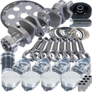 Eagle Chevy 454 1Pc 4.250in Crank 6.385in I-Beam Rod -3cc Flat Top 4.280in Pistons Balanced Assembly