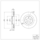 DFC GeoSPEC Coated Rotors - Plain