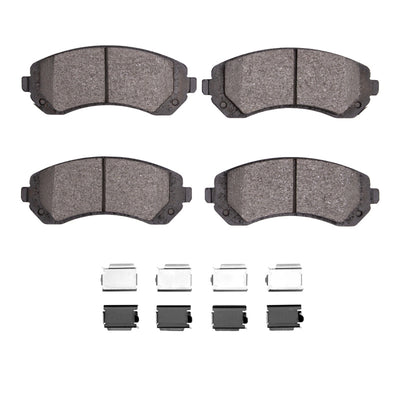 DFC 01-07 Buick Rendezvous Front 5000 Advanced Semi Metallic Brake Pads and Hardware Kit