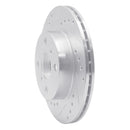 R1 85-86 Toyota MR2 Front & Rear Drilled & Slotted Silver Brake Rotor Set