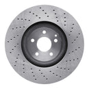 DFC 01-03 Mercedes-Benz S600 Front Drilled Brake Rotor
