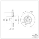 DFC GeoSPEC Coated Rotors - Plain