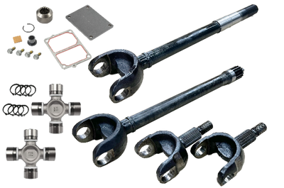 Revolution Gear & Axle 2018+ Jeep Wrangler JL & JT Chromoly Discovery Series Front Axle Kit w/FAD