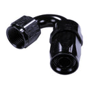 Russell 8AN ProClassic 150 Degree Hose End - Black