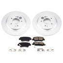 Power Stop 17-18 Kia Sportage Front & Rear Z17 Evolution Geomet Coated Brake Kit