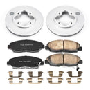 Power Stop 1997 Acura CL Front & Rear Z17 Evolution Geomet Coated Brake Kit