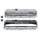 Edelbrock Valve Cover Signature Series Chevrolet 1965 and Later 396-502 V8 Low Chrome