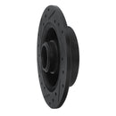 R1 88-92 Ford Probe Rear Right Drilled & Slotted Black Brake Rotor