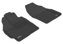 3D MAXpider 2010-2011 Toyota Prius Kagu 1st & 2nd Row Floormats - Black