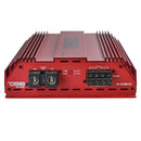 DS18 4-Channel Amp 2x 1000/4ohm Bridge 4 x 550/2ohm 4 x 300/4ohm Watts RMS Red