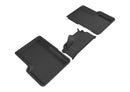 3D MAXpider 2015-2020 Jeep Renegade Kagu 1st & 2nd Row Floormats - Black