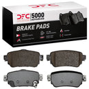 DFC 17-23 Nissan Rogue Sport Front & Rear Geospec Rotors with 5000 Advanced Brake Pads w/Hardware