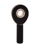 QA1 A Series Endura Rod End - Male/Left Hand - .5in Bore x 5/8-18 - Black Aluminum
