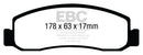 EBC S9 Brake Pad and Rotor Kit