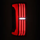 AlphaRex 24-25 Toyota Tacoma NOVA-Series LED Prismatic Tail Lights - Black Red