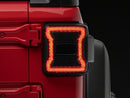 Raxiom 18-26 Jeep Wrangler JL LED Tail Lights- Red Housing- Smoked Lens