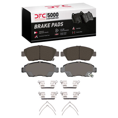 DFC 12-15 Acura ILX Front 5000 Advanced Ceramic Brake Pads and Hardware Kit