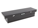 Tradesman Aluminum Single Lid Cross Bed Truck Tool Box (71in.) - Black