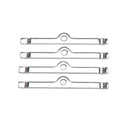 Edelbrock Chrome Hold Downs 4Pk
