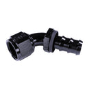 Russell 12AN Twist-Lok 60 Degree Hose End - Black
